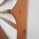 Vintage wall shelf in solid elm by Lucian Ercolani C1960 Ercol