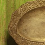 Ancien plat en etain