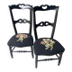 Pair of old nurse's chairs from the Napoleon III period