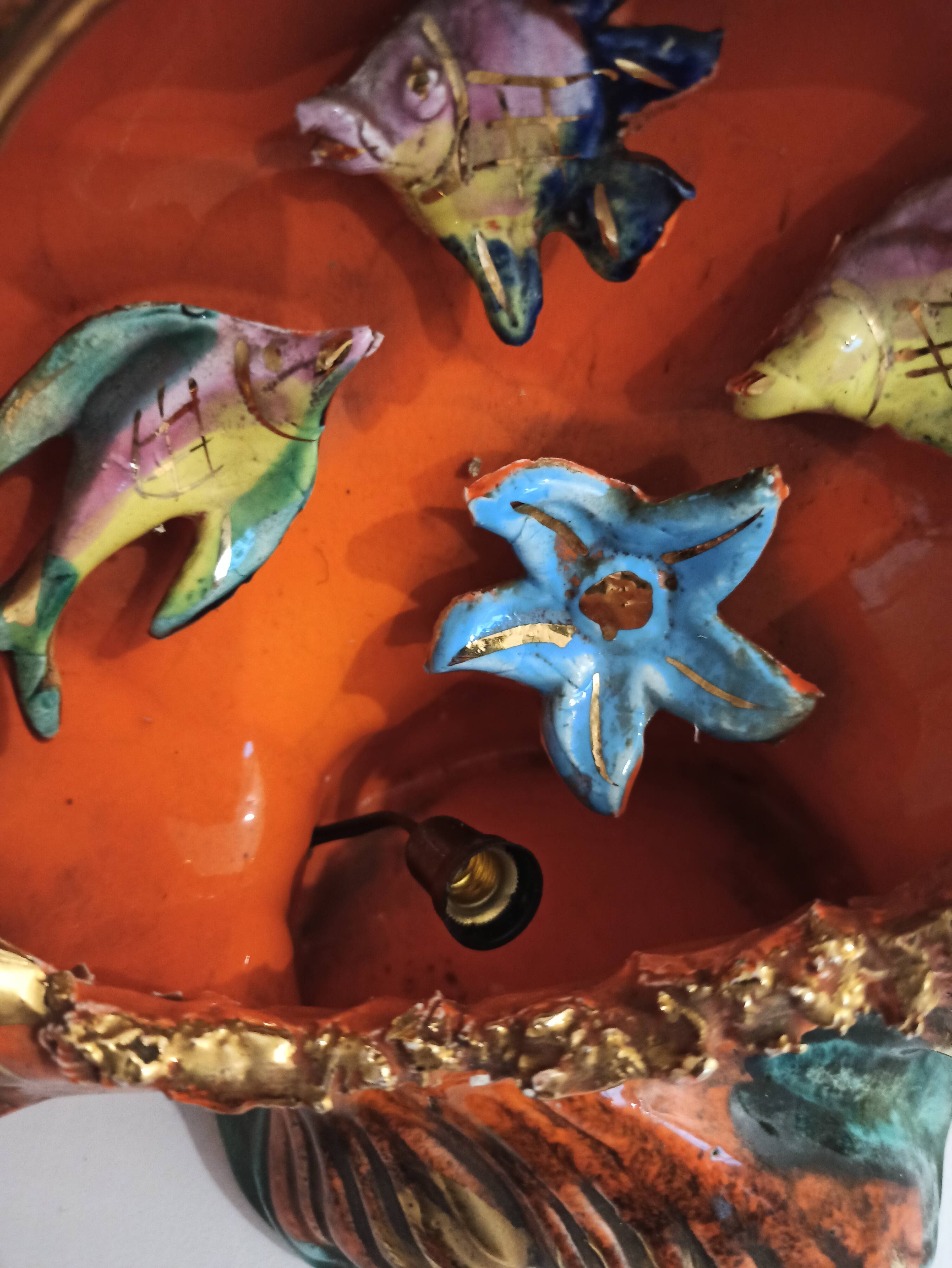 Lamp fish Vallauris