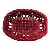 Vallauris ceramic basket
