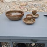 Hulls and bowl in pyrity sandstone