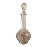 Carafe en verre « goutte »