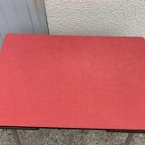 Red Formica table