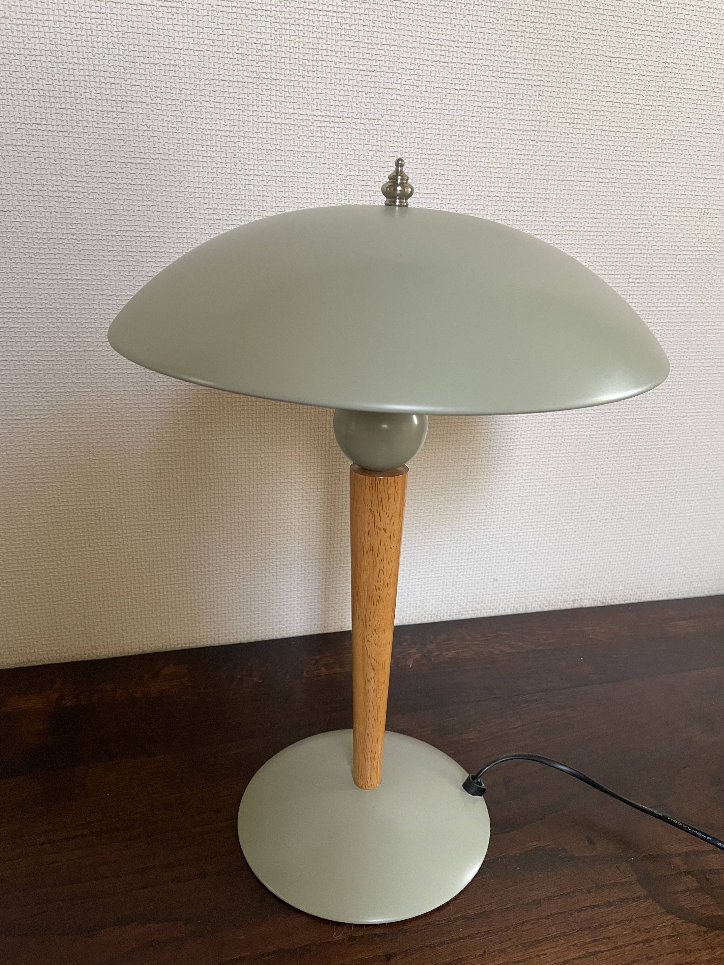 “Paquebot” lamp in wood and metal