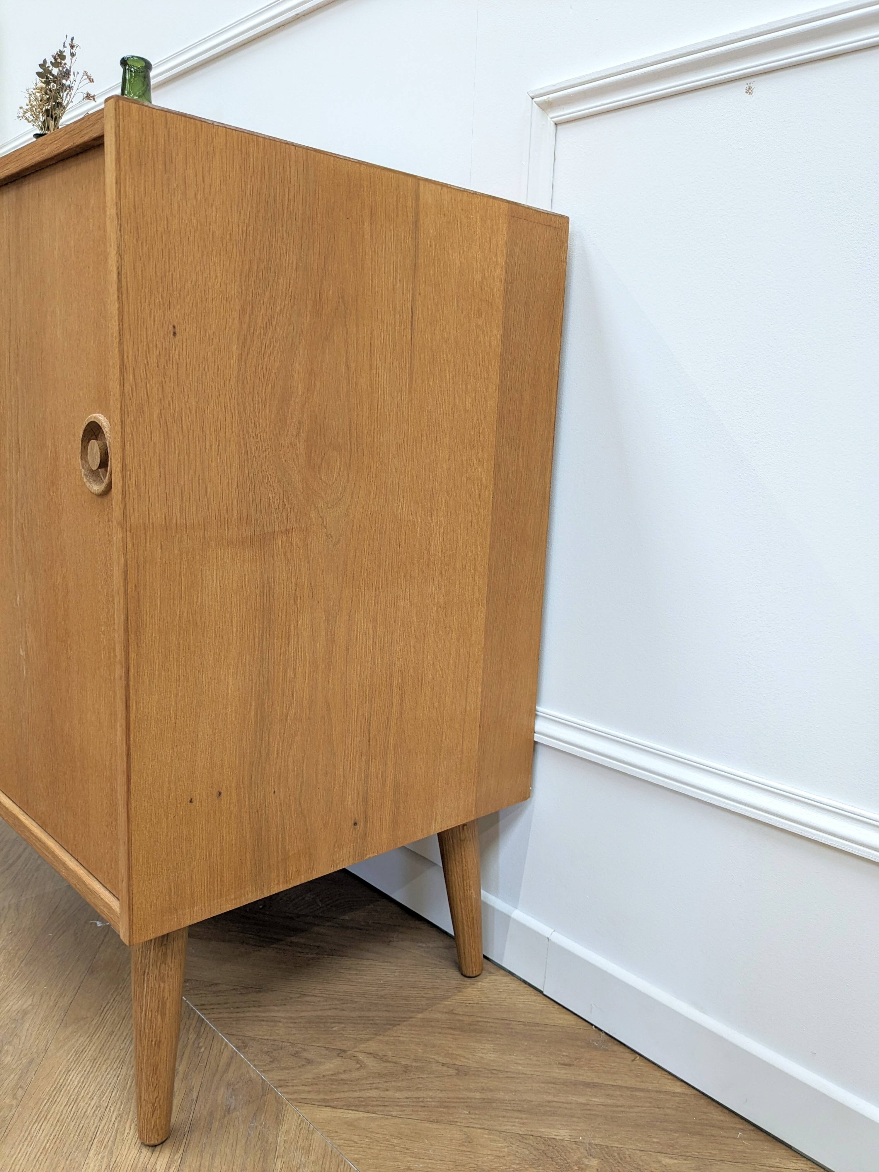 70s oak sideboard