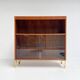 Danish vitrine cabinet 101 cm high, 1970’s