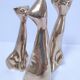 Three cats brass massive design 80s