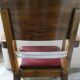 Fauteuil Art Deco en palissandre