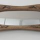 Antique carved wooden mirror