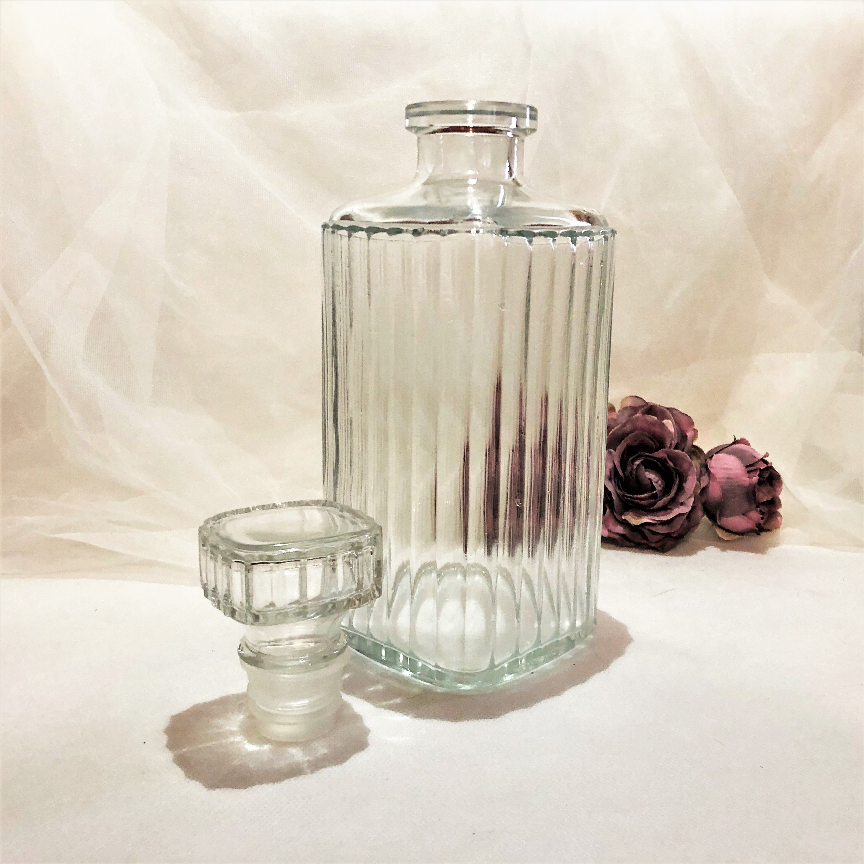 Whisky decanter or glass decanter retro France vintage style
