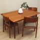 Teak table, Danish design, 1970s, production: Denmark