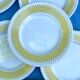 Assiettes à dessert, années 50-60