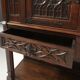 Neo-Gothic Cabinet in Oak with Rich Decorations and Hidden Storage, France