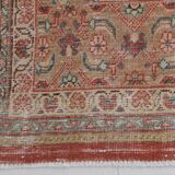 Old Antique 1955s Red Persian Heriz Rug, 274x378Cm