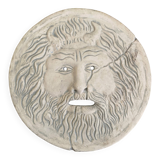 Vintage Bocca della Verità Wall Sculpture by Domenico Persiani, Rome