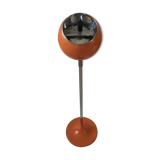 Standing ashtray, orange, 1970s