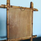 Ancient bamboo-style wooden ice - 47x41cm