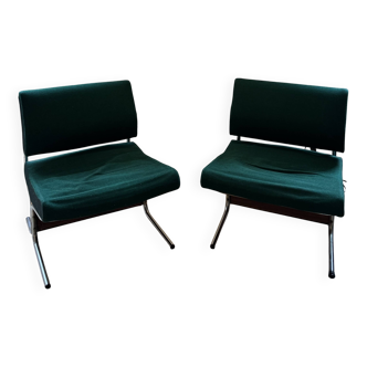Pair of vintage “Caracas” armchairs by Pierre Guariche