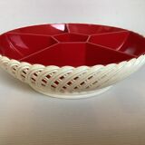 Emsa red and white servant
