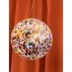 Contemporary Murrine Sphere in Murano Style Glass with Multicoloured Murrine