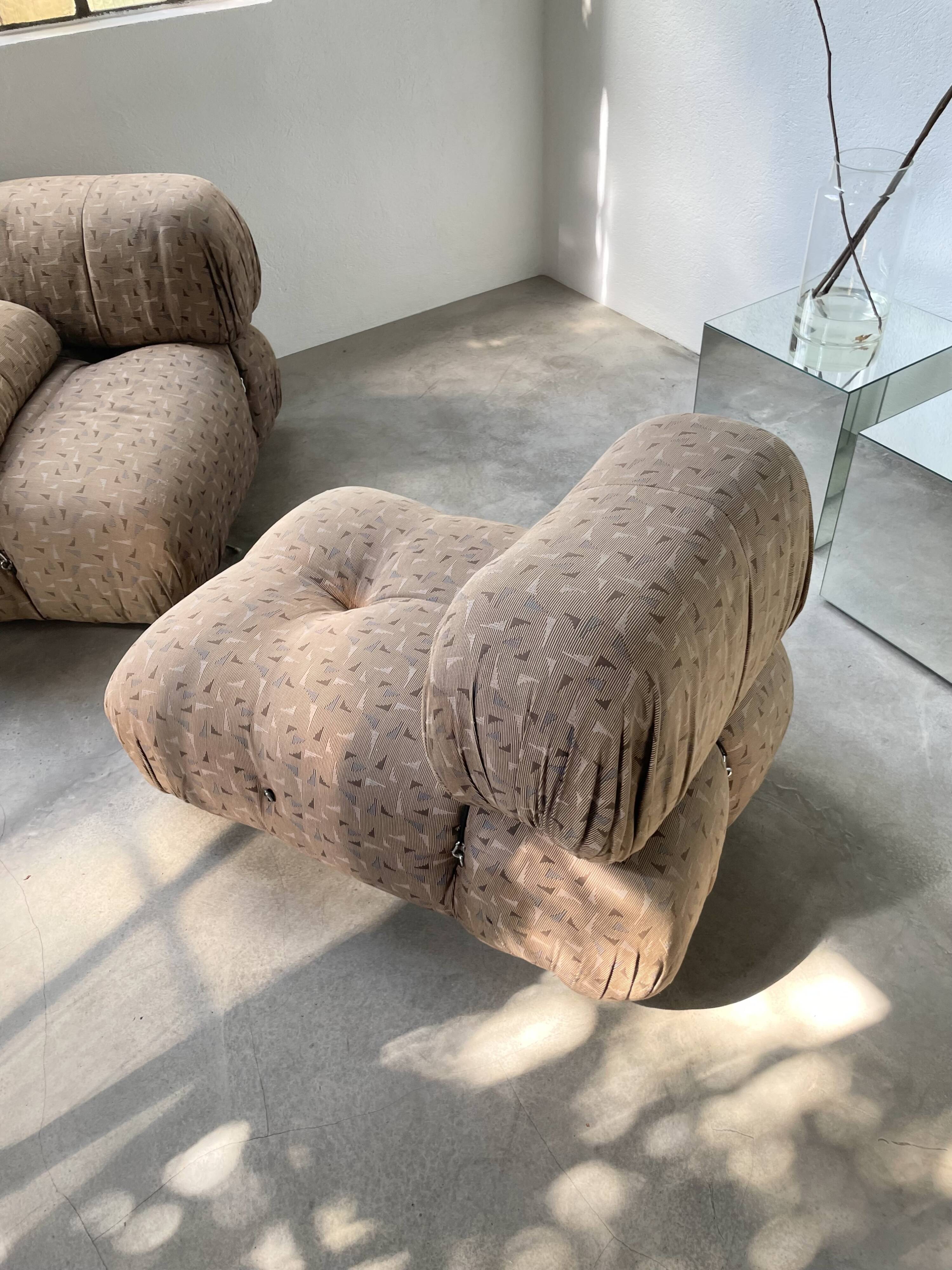 Mario Bellini “Camaleonda” armchairs for B&B Italia