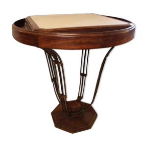 Guéridon formant table