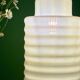 vintage pale yellow opaline suspension globe