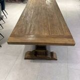 SPIRITO monastery table in solid oak - length 220 cm