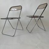 Pair of Folding Plia Chairs by Giancarlo Piretti