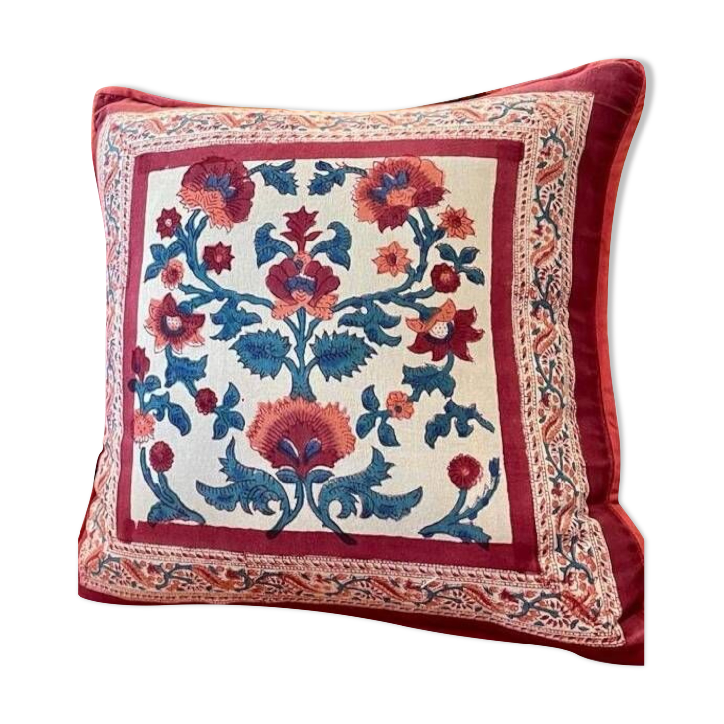Reversible cushion cover square