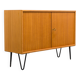 Two-door chest of drawers/sideboard with hairpin legs, 1960s. Restored