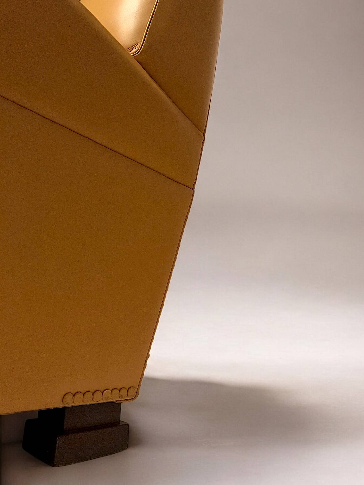 Poltrona Frau - “Tabarin” club armchair - c. 1980 - Italy -