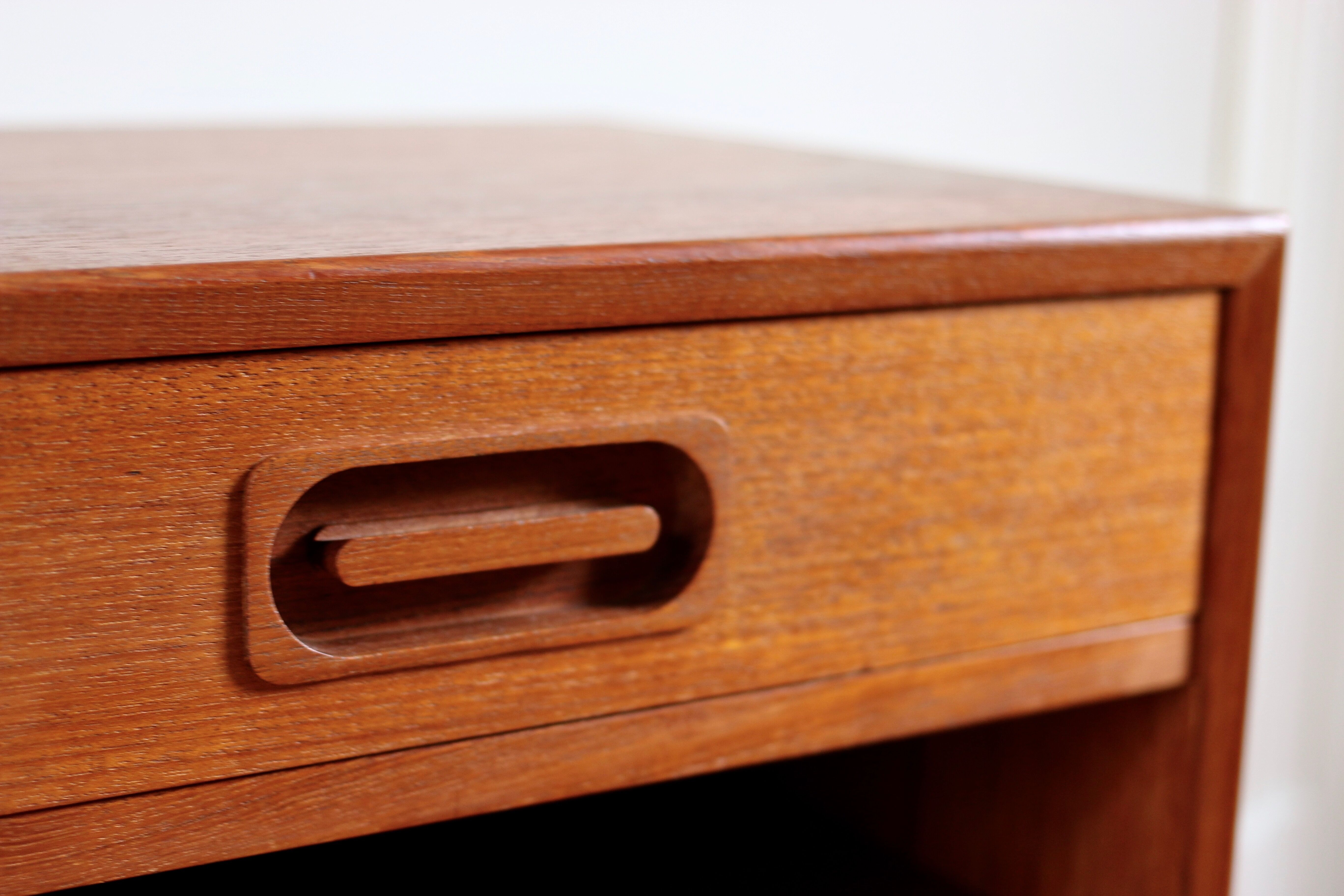 Scandinavian teak bedside pair Johannes Andersen