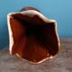 Vallauris vase in flamed ceramic, free-form model 330.