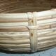 Bauhaus rattan basket from 1960