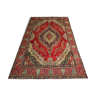Tapis persan fait à la main en laine rouge 283x420cm