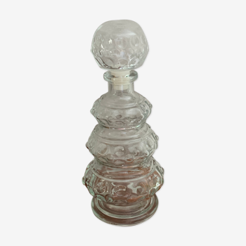 Vintage glass decanter