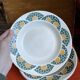 Lot 8 assiettes Givors en faïence ancienne