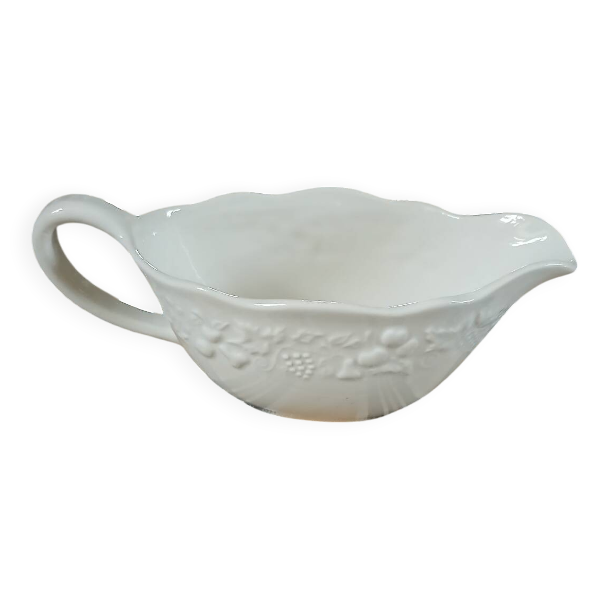 Antique sauce boat from Digoin and Sarreguemines