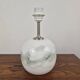 Blown glass table lamp with Sakura pattern by Michael Bang for Fyens Glasværk Denmark, 1960.