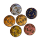 6 Saucers "butterflies"