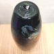 Murano type blue glass vase