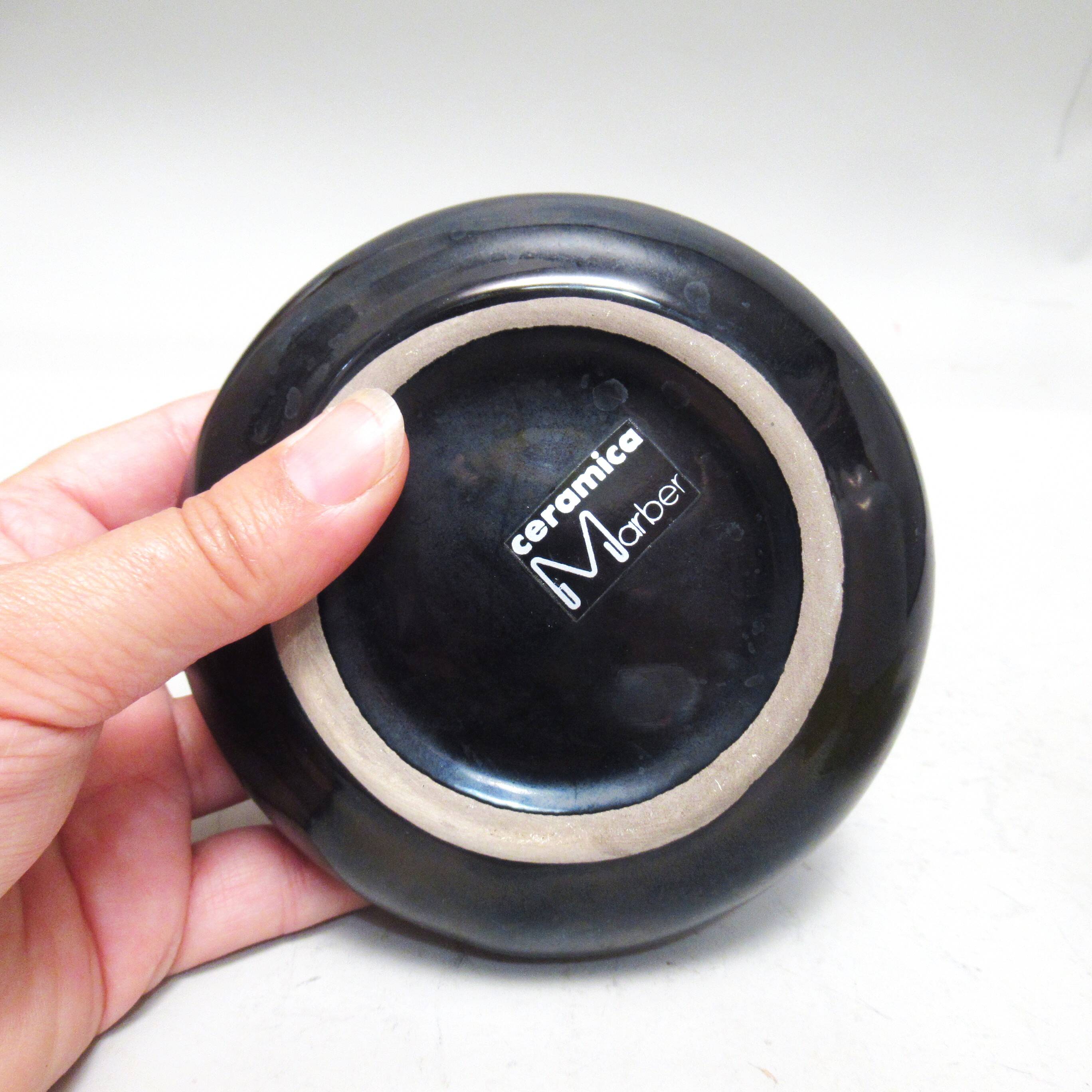 Space Age Ashtray Marber Italy 1970s
