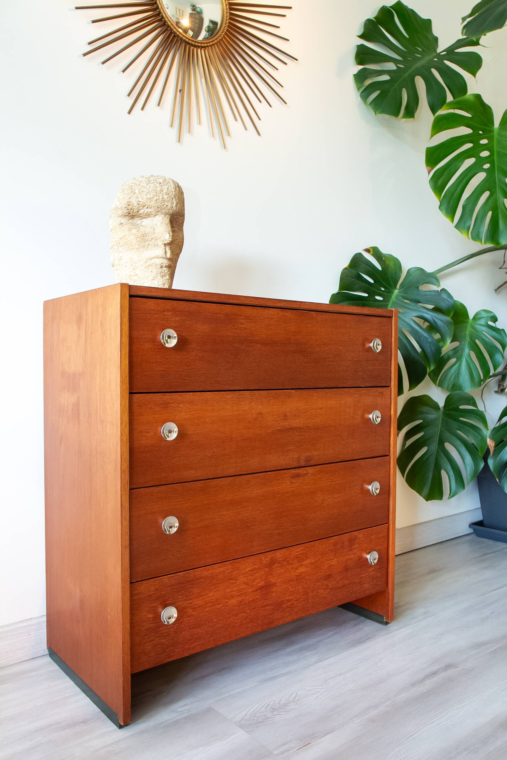 Teak chest of drawers, 1960s