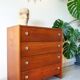 Teak chest of drawers, 1960s