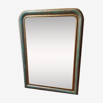 Decorative antique mirror marble effect 52x70cm