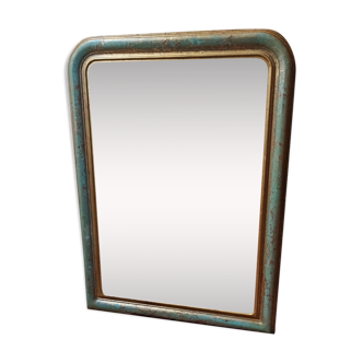 Decorative antique mirror marble effect 52x70cm