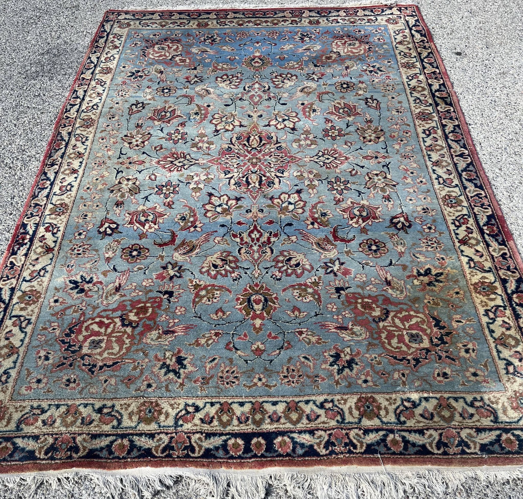 Oriental carpet iran Isfahan Nadjafabad Persian: handmade. Dimensions: 1.60 x 2.30 m