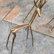 Trio d'antilopes en laiton